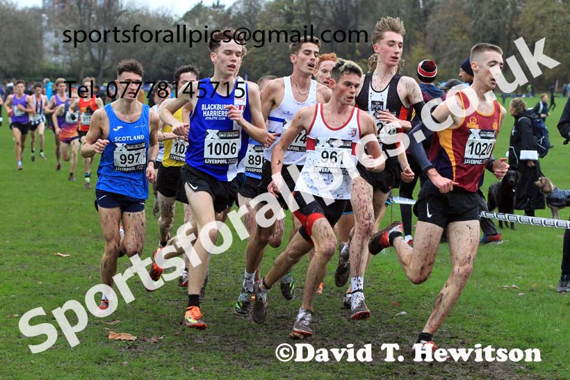 Junior Men, 2022 British Athletics Cross Challenge, Sefton Park, Liverpool.  Photo: David T. Hewitson/Sports for All Pics
